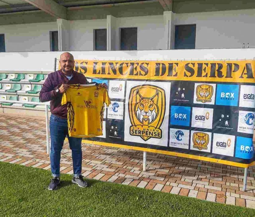 Treinador Marcus Dantas comemora novo desafio como coordenador técnico do União Serpense-POR