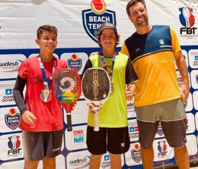 Definidos os primeiros campeões do Circuito Baiano de Beach Tennis em Salvador