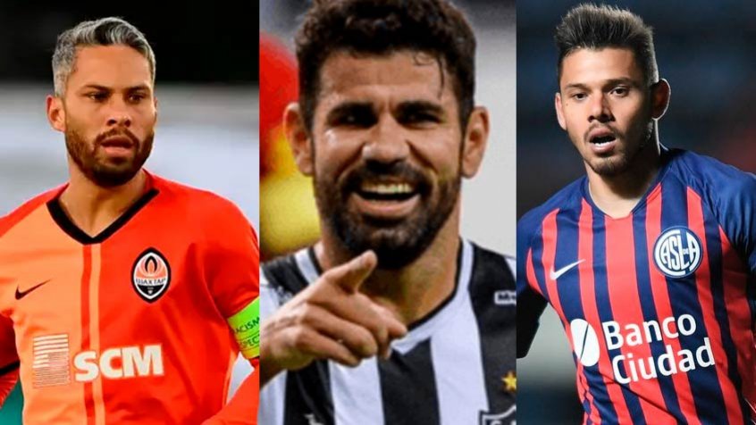 Marlos, Diego Costa, Romero… Veja os 15 jogadores mais valiosos que estão sem contrato