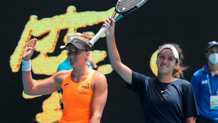 Bia Haddad Maia faz história e vai à final da chave de duplas femininas do Australian Open