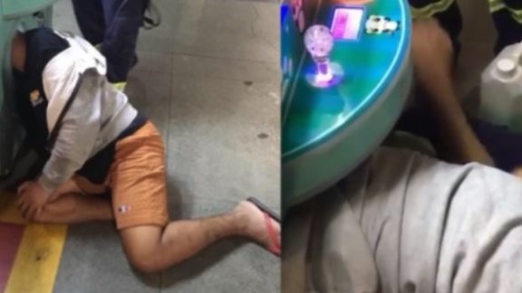Vídeo: Homem prende cabeça em máquina ao tentar furtar bichos de pelúcia