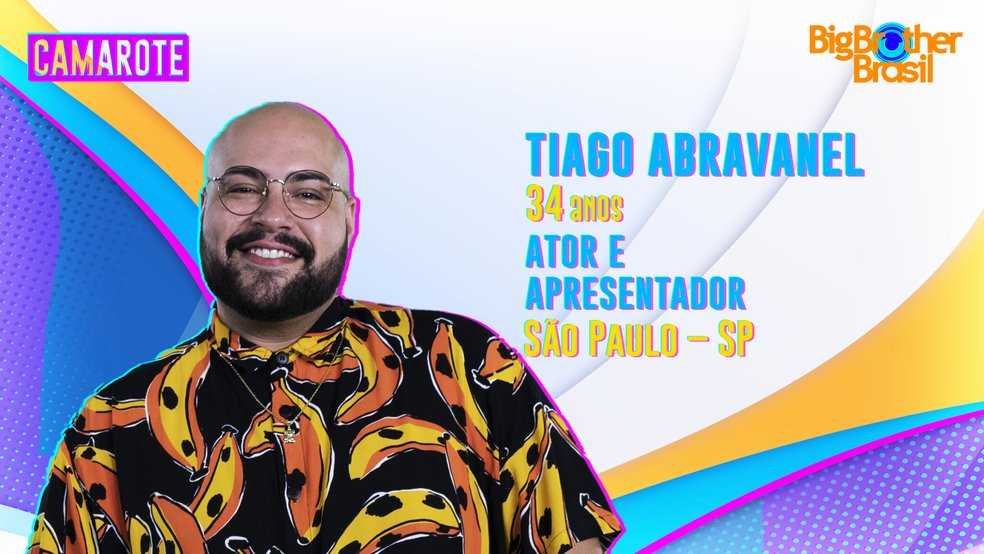 BBB22: Tiago Abravanel é anunciado como integrante do camarote na nova edição