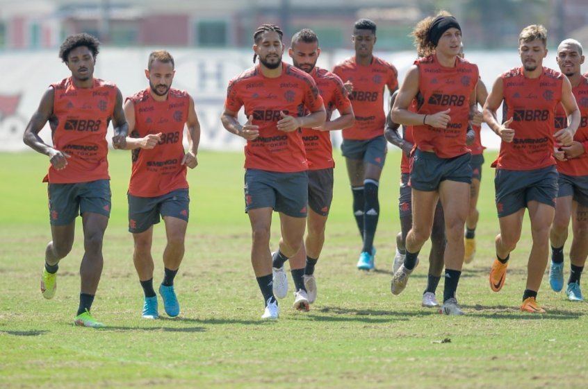 calção treino flamengo