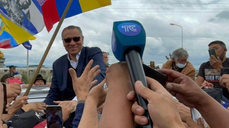 Justiça do Equador manda ex-vice de volta para a prisão por caso Odebrecht