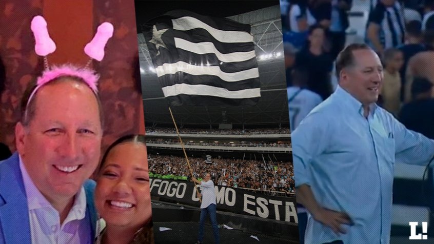 Festa dentro e fora de campo: como foi o ‘fim de semana perfeito’ de John Textor, dono do Botafogo