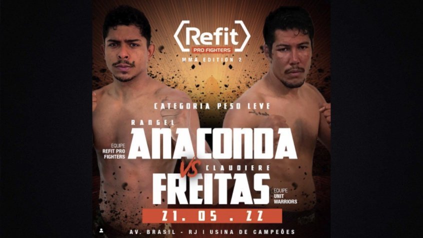 Refit Pro Fighters promove sua 2ª edição neste sábado Refit Pro Fighters promove sua 2ª edição neste sábado