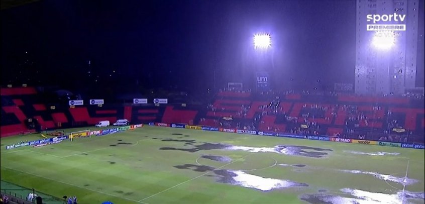 Chuva forte adia jogo entre Sport e CRB pelo Brasileiro da Série B