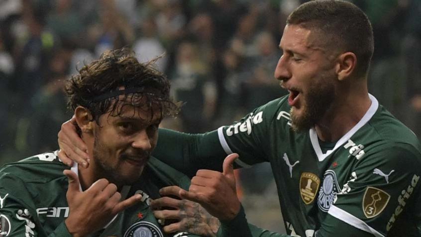 Com hat-trick de Scarpa, Palmeiras goleia o Táchira e faz história na Libertadores