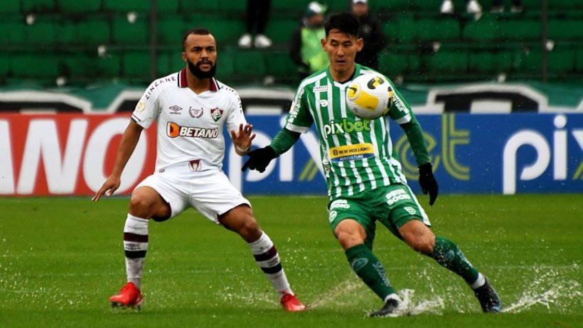 Com gramado encharcado e gol contra, Fluminense perde para o Juventude pelo  Brasileir&Atilde;&pound;o - ISTO&Atilde; Independente