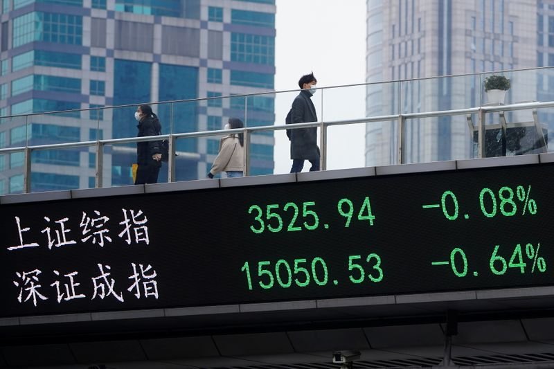 Ações asiáticas sobem, mas receios sobre setor imobiliário na China persistem Ações asiáticas sobem, mas receios sobre setor imobiliário na China persistem