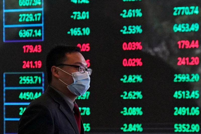 Ações da China fecham em baixa com dados fracos de atividade econômica extrema