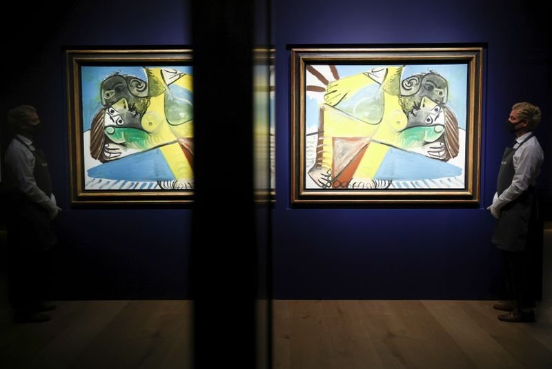 Ações de pinturas de Picasso chegam a U$6 mil em leilão de blockchain Ações de pinturas de Picasso chegam a U$6 mil em leilão de blockchain