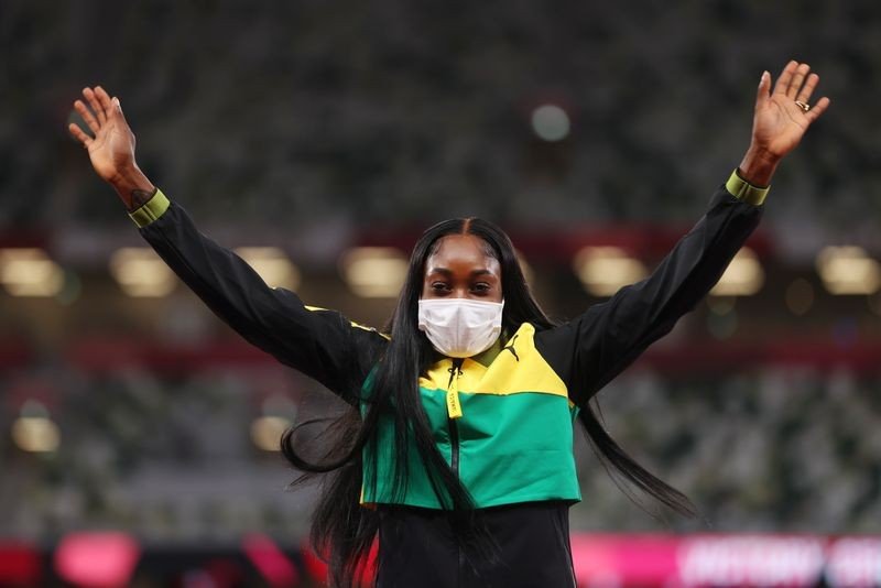Velocista campeã Thompson-Herah é bloqueada no Instagram devido a direitos de TV Velocista campeã Thompson-Herah é bloqueada no Instagram devido a direitos de TV