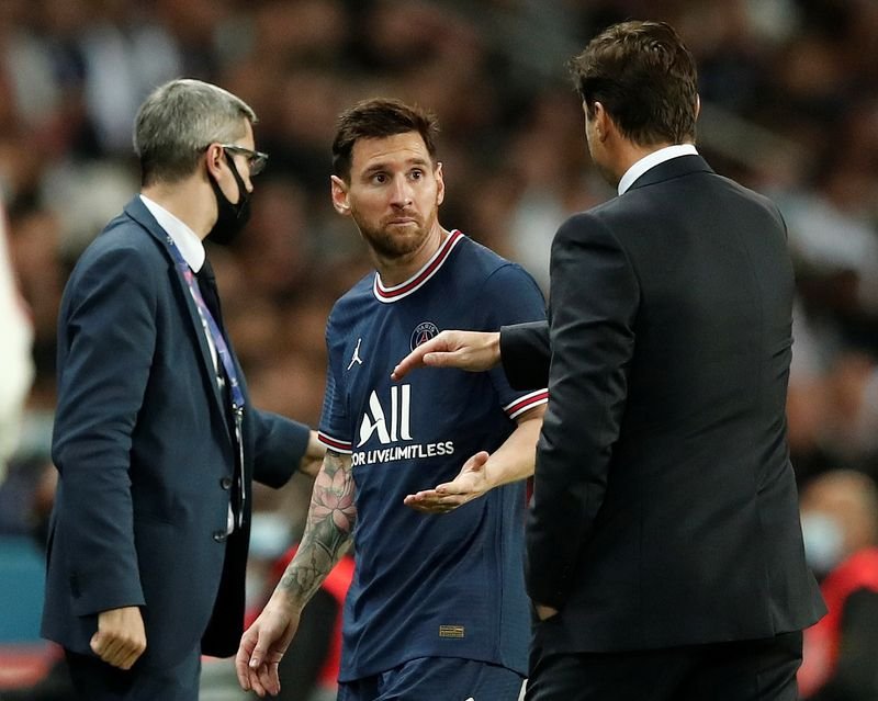 Decisão de substituir Messi foi para bem do time, diz Pochettino Decisão de substituir Messi foi para bem do time, diz Pochettino