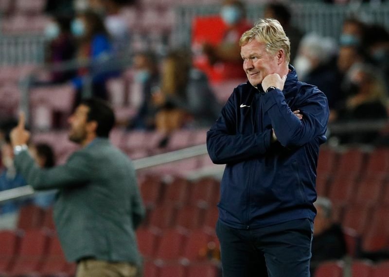 Barcelona não tinha jogadores para tiki-taka, diz Koeman após empate com Granada Barcelona não tinha jogadores para tiki-taka, diz Koeman após empate com Granada