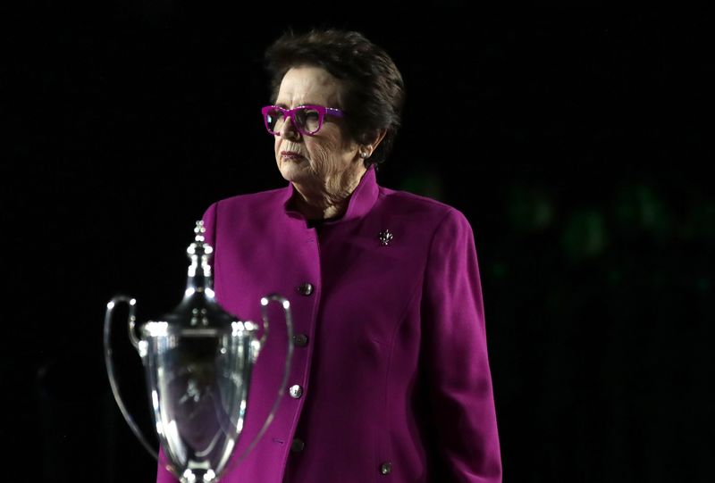 Billie Jean King se diz orgulhosa de postura da WTA em caso Peng
