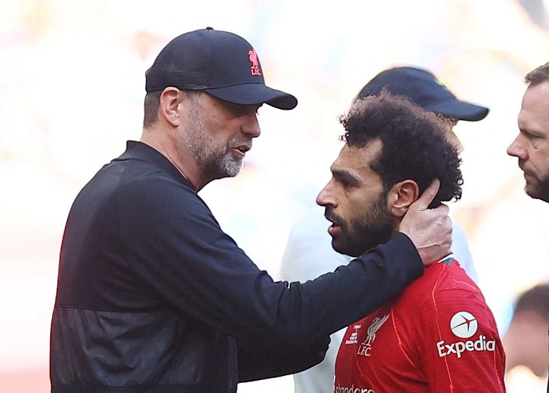 Liverpool não vai correr riscos com Salah apesar de disputa por Chuteira de Ouro