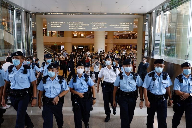 Homem de Hong Kong é sentenciado a 9 anos de prisão em primeiro caso de segurança nacional Homem de Hong Kong é sentenciado a 9 anos de prisão em primeiro caso de segurança nacional