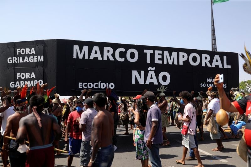 Moraes pede vista e STF suspende ação do marco temporal de terras indígenas Moraes pede vista e STF suspende ação do marco temporal de terras indígenas