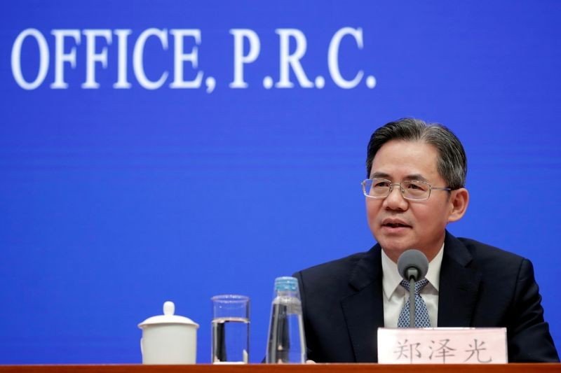 Embaixador chinês é barrado no Parlamento britânico devido a sanções Embaixador chinês é barrado no Parlamento britânico devido a sanções
