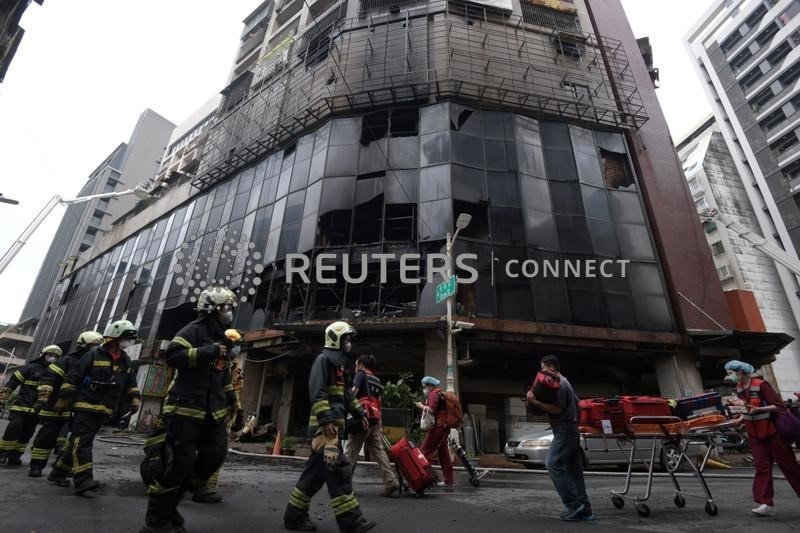 Incêndio no sul de Taiwan deixa 46 mortos Incêndio no sul de Taiwan deixa 46 mortos