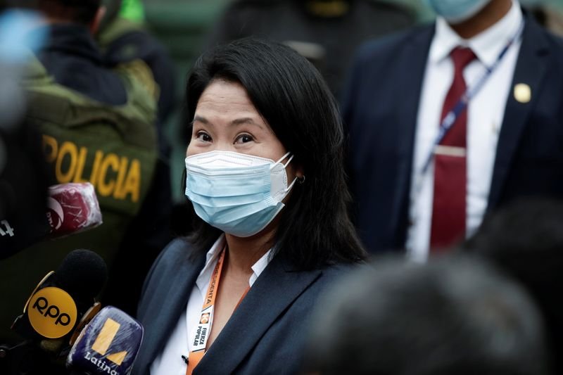 Juiz peruano rejeita prisão preventiva de Keiko Fujimori por lavagem de dinheiro Juiz peruano rejeita prisão preventiva de Keiko Fujimori por lavagem de dinheiro