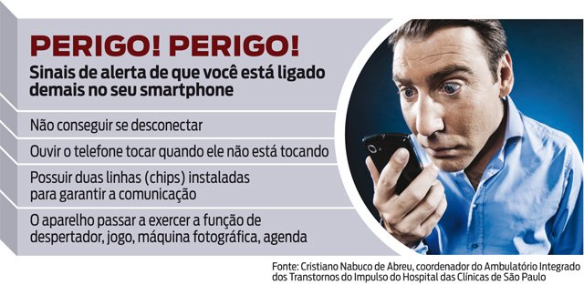 Viciados em smartphone - ISTO&Atilde; Independente